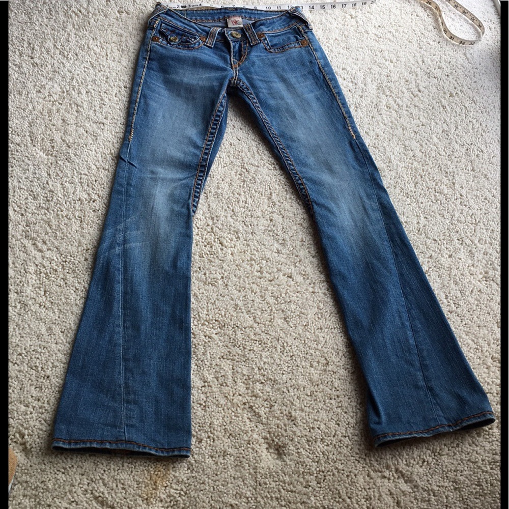 True Religion Joey Super T Jean.    Size 25
